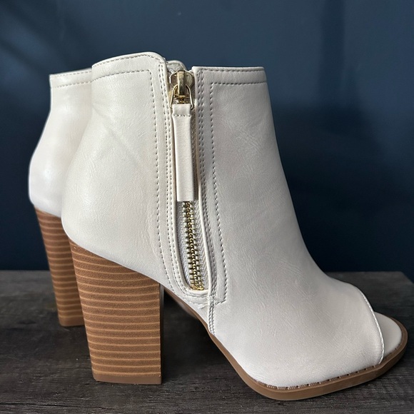 Qupid open tow booties - Picture 2 of 4